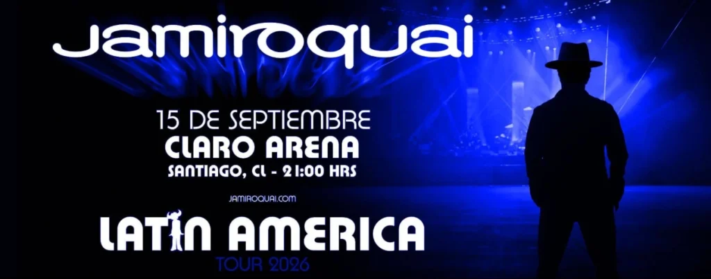 Jamiroquai teloneros Chile 2026 Joy Anonymous